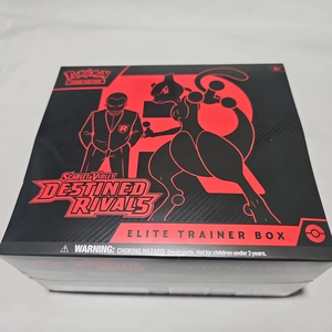 H&S ETB SCARLET & VIOLET DESTINED RIVALS ELITES TRAINER BOX POKEMON TCG HAUTE QUALITÉ - Product Image 1