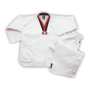Uniformes de Taekwondo con Logotipo de Diseño Personalizado, Conjuntos de Uniformes Deportivos 100% Algodón Personalizables para Adultos, para Jiu Jitsu y Entrenamiento - Product Image 5