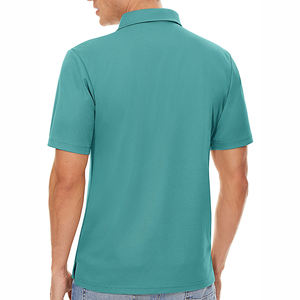 Polos pour hommes de qualité supérieure 100% coton respirant séchage rapide polos pour hommes sur mesure à vendre en ligne - Product Image 4