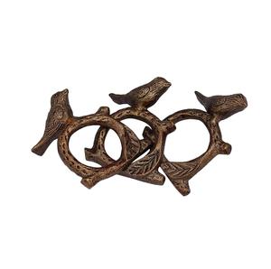 Anillo de metal con forma de pájaro para decoración de bodas y eventos, servilletero Vintage, nuevo estilo - Product Image 1