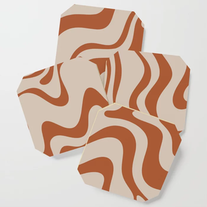 Most Popular Custom Personalized Wood Tea <b>Coasters</b> with Enamel Printed Square Shape 4X4 Inhces 4 Pcs <b>Set</b> - Product Image 1