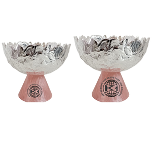 คิง อินเตอร์เนชั่นแนล นำเสนอชุดชามผลไม้อะลูมิเนียมสีเงิน - Product Image 1