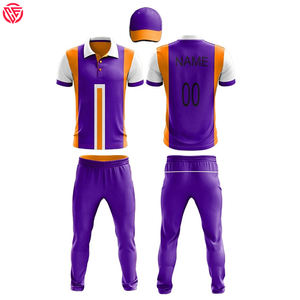 Kit d'uniforme de cricket personnalisé chemise à manches longues chemise et pantalon maillot sublimé uniforme de cricket à sublimation - Product Image 1