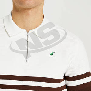 Polos OEM directos de fábrica con logotipo personalizado, polos para hombre, ropa informal de manga corta y algodón duradero de alta demanda a la moda - Product Image 5