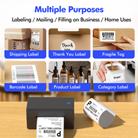Imprimante d'étiquettes d'expédition thermiques personnalisées USPS en gros, fabricant d'imprimantes 4x6 USB pour les bordereaux de livraison express et la logistique