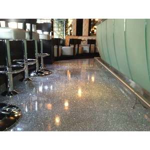 Revêtement de sol époxy ZBS 2K GRASIM-UV Granite liquide avec éclat de type diamant pour usage extérieur - Product Image 2