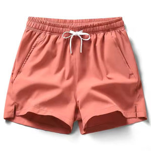 High Quality Factory Wholesale Spandex/Polyester Solid Sporty Training <b>Running</b> Unisex Casual Sports Wear <b>Shorts</b> Pockets <b>Men</b> - Product Image 5