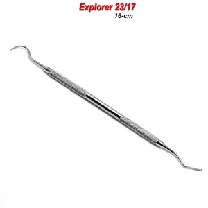 Kit Oral Dental de acero inoxidable alemán de calidad superior Manual incluye sonda escaladora Pick SET herramientas de espejo instrumentos quirúrgicos - Product Image 6