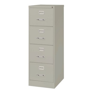 Alera Gris Claro 18 Pulgadas X 25 pulgadas. X 52 Pulgadas Organizador de Archivos Vertical Económico de 4 Cajones Tamaño Legal para Oficina - Product Image 3
