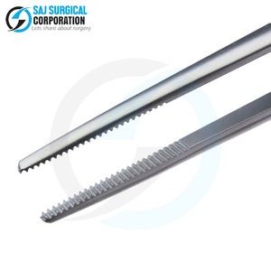 Fórceps de extremo de bloque de alta resistencia de acero inoxidable extrafuerte para tejidos densos y uso quirúrgico veterinario - Product Image 6