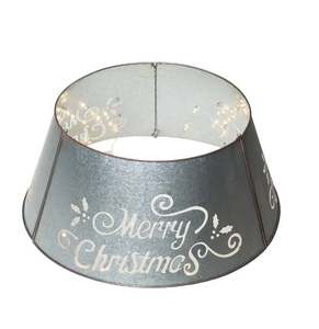 Support d'arbre de Noël en métal galvanisé et or, décoration élégante et chic pour la maison, idéal pour le Nouvel An et les fêtes de Noël. - Product Image 5