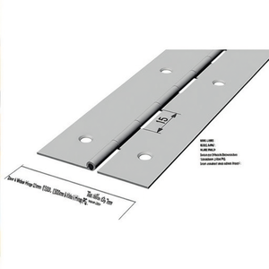 <b>Door</b> & <b>Window</b> <b>Hinge</b> 32mm Open Width 0.7mm Thickness 1200mm Nickel-Plated Iron PG - Product Image 3