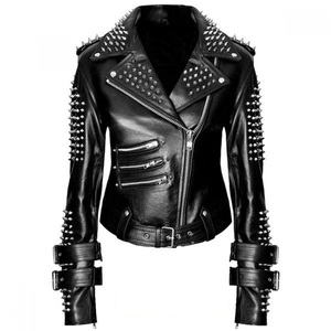 Veste de moto en cuir véritable pour homme, en peau de mouton, taille plus, hiver, matériau de haute qualité, imperméable, coupe-vent, doublée de laine - Product Image 1