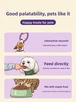 Complément alimentaire pour animaux de compagnie, comprimés à mâcher probiotiques avec lécithine pour chiens et chats, fabrication directe OEM/ODM