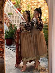 Vestidos Estilo Afgano Bordados de Nueva Llegada para Mujer, Precio al por Mayor, Vestido Afgano de Manga Larga en Venta - Product Image 2