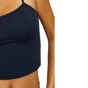 เสื้อกล้ามเข้ารูปพอดีตัวสำหรับผู้หญิงผ้าคอตตอนสีล้วนแบบระเหิดสำหรับทุกวัยทำจากผ้าฝ้าย100% - Product Image 2