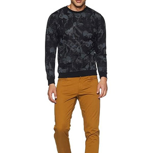 Sweat-shirt décontracté d'hiver à col rond pour homme, grande taille, tendance, en polaire respirante et écologique de haute qualité - Product Image 4