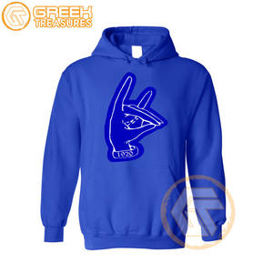 Zeta phi beta personnalisé sweat à capuche brodé en molleton de coton sororité pull de haute qualité vêtements grecs plus beaux sweats à capuche pour femmes - Product Image 3