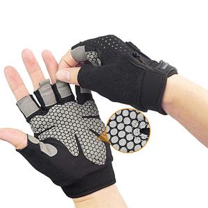 Half Finger Coverage Solid Color Neoprene Material Hot Sale Men 2024 Gym Fitness Weightlifting Gloves - Product Image 2
