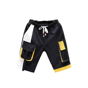 Short de fitness d'été en coton pour hommes à la mode grande taille imprimé personnalisé vêtements de rue décontractés avec poches pour les sports d'été - Product Image 2