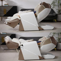 Bester Elektrischer Zero-Gravity-Massagesessel mit Heizfunktion, Großer Shiatsu-Knetmassage-Sessel für den Ganzkörpereinsatz, Luxuriöser Massagesessel für den Heimgebrauch