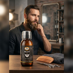 Aceite para Barba de Marca Privada, Cuidado Nutritivo para la Barba, Aceite para Barba 100% Puro, Natural y Orgánico para Hombres - Product Image 4