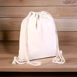 Personalised Jute Drawstring Bag Jute Drawstring Bag