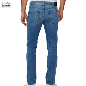 กางเกงยีนส์สำหรับผู้ชาย,กางเกงผ้ายีนส์สีฟ้า OEM ODM มาใหม่ล่าสุดออกแบบโลโก้ที่กำหนดเอง - Product Image 6