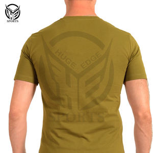 Camiseta personalizada unisex de alta calidad 100% algodón camiseta personalizar impresión Logo hombres cuello redondo Camiseta - Product Image 6