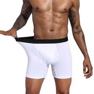 Calzoncillos Bóxer Deportivos Casuales Clásicos Simples y Cómodos, Transpirables, Suaves y Amigables con la Piel para Hombre, Tejido de Bambú - Product Image 1