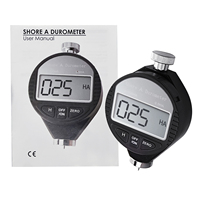 Dureté numérique Shore A 0-100HA LCD Taille de poche Duromètre Sonde de haute qualité Fonctionnant sur batterie pour caoutchouc plastique cuir
