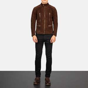 Premium Quality Wholesale <b>Slim</b> <b>Fit</b> Men's Casual <b>Jackets</b> Genuine Leather Winter <b>Jackets</b> Breathable Windproof High Street <b>Jackets</b> - Product Image 6