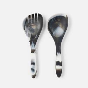 Juego de Cubiertos de Resina de Lujo, Cuchara y Tenedor para Ensalada, Moderno, para Fiestas, Ecológico, Apto para Lavavajillas, Vajilla para el Hogar - Product Image 2