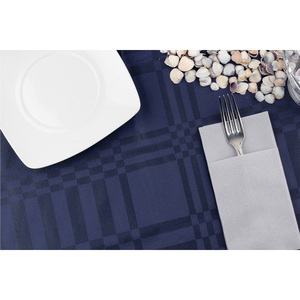 Mantel a Cuadros Azul de 160x160cm, Extra Grande, Adaptado a 156x156cm, B2B - Product Image 1