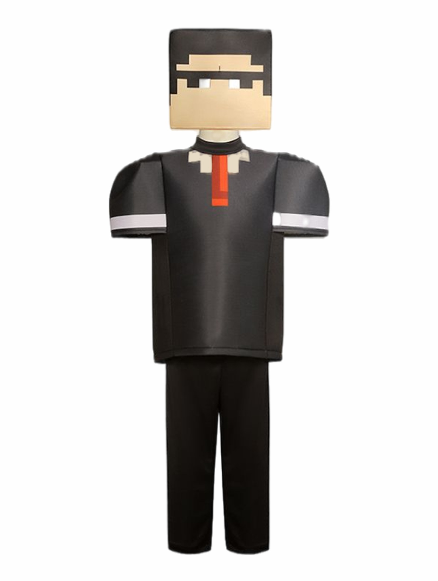 black suit
