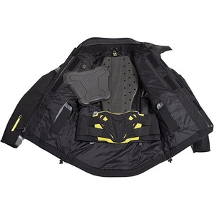 Chaqueta de turismo impermeable para hombre Chaqueta de ventilación reflectante de longitud 3/4 Protectores aprobados por Ce para montar en todas las estaciones - Product Image 5