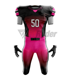 Conjuntos de Camisetas de Fútbol Americano Unisex/Extragrandes con el Mejor Diseño, Uniformes Deportivos de Manga Corta Personalizados de Algodón de Alta Calidad para Exteriores - Product Image 2