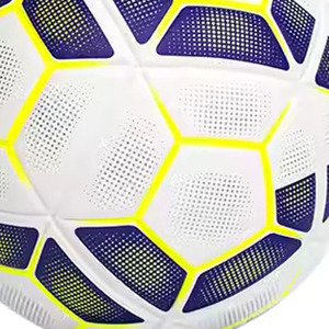 Balón de fútbol de cuero PU de alta calidad Alaay, tamaño 5 personalizable, Fútbol para entrenamiento de partidos y uso promocional - Product Image 6