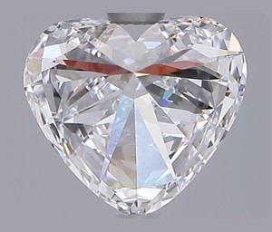 Diamant en forme de cœur cultivé en laboratoire certifié IGI, 1 à 5 carats, couleur D, clarté VVS VS, HPHT CVD - Product Image 2