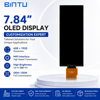 Pantalla OLED Tipo Barra Personalizada de 7.84 Pulgadas 600*1920: Pantalla AMOLED Estirada con Interfaz MIPI Táctil Integrada de 500nits para el Tablero de Instrumentos del Automóvil