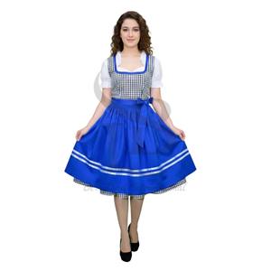 Dirndl, el Traje Bávaro Más Nuevo para Mujer, Vestido Dirndl para el Oktoberfest, Ropa Bávara para Mujer, Vestido Dirndl Mini en Línea A para Mujer - Product Image 2