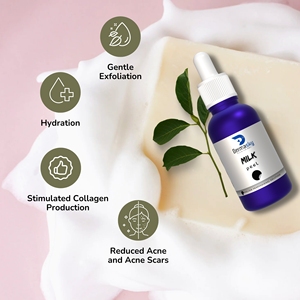 Auténtico Dermasky 30ml Leche Química Peel Kit Forma líquida para blanquear la piel Peeling facial y aclarar la piel sensible - Product Image 2