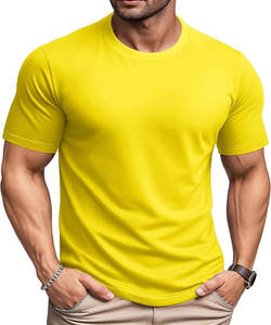 Camisetas para hombre de manga corta UPF 80 + Protección solar Ligero Absorbe la humedad Casual Cuello redondo Camisetas básicas - Product Image 1