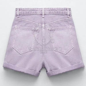 Fashion Apparel Comfortable Women <b>Jeans</b> <b>Shorts</b> In Low MOQ Best-Selling <b>High</b> Quality <b>Jeans</b> <b>Shorts</b> For Women - Product Image 3