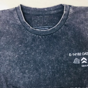 Logo personnalisé délavé à l'acide T-Shirt pour hommes de grande taille Vintage oversize lourd coton tricoté respirant cool teinture personnalisable - Product Image 2