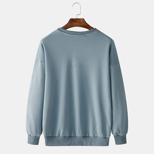 Dernier modèle de sweat-shirt 100% coton sérigraphié pour hommes séchage rapide antibactérien hiver imprimé thermique solide motif 3D - Product Image 2