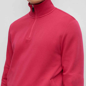 Sudaderas con cremallera de un cuarto para hombre de alta calidad, sudaderas térmicas con forro polar ligero, suéteres de golf para climas A - Product Image 3