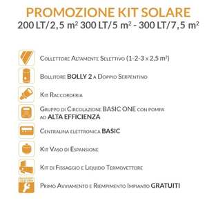 Chauffe-eau solaire EcoBasic 300 litres, système thermique solaire à circulation forcée pour toits en pente, 2 x 2,5 capteurs - Product Image 3