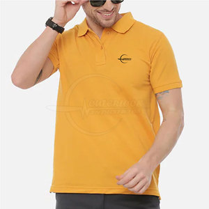 เสื้อยืดโปโลโอเวอร์ไซส์สำหรับผู้ชายผ้าคอตตอน/เส้นใยไม้ไผ่ผลิตตามสั่ง - Product Image 6