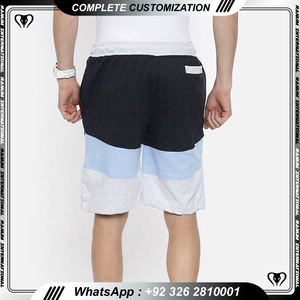 กางเกงขาสั้นออกกำลังกายผู้ชายคุณภาพสูง แฟชั่นลำลอง ปรับเชือกผูกได้ แห้งเร็ว ระบายอากาศดี เหมาะสำหรับวิ่งและฟิตเนส - Product Image 3
